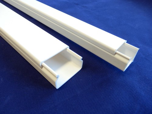Kanal - B 20 x H 20 mm PVC weiss