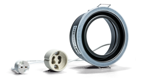 LED Spot à encastrer rond ampoule incl.