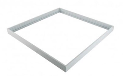 cadre alu blanc pour paneau 295 *1195 mm montage apparent
