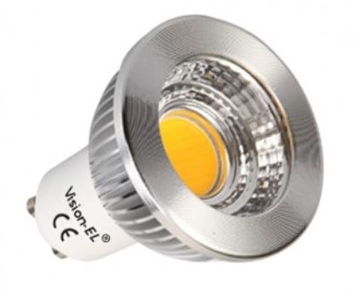 LED GU10  5W  4000K  230VAC   75° 440 lm dimmbar