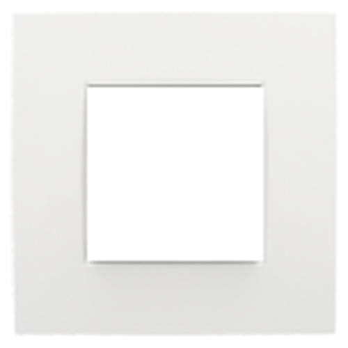 Plaque de recouvrement simple - Niko intense white