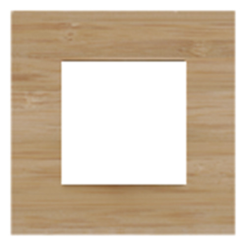 Plaque de recouvrement simple - Niko Pure bamboo