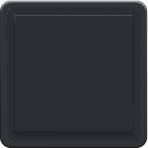 HY55  Bouton-poussoir NO/NF - appareil complet - noir
