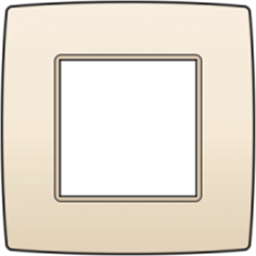 Plaque de recouvrement simple - Niko Original cream