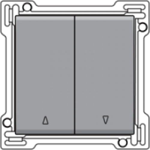 Set bouton-poussoir volets, verr. électr. - sterling