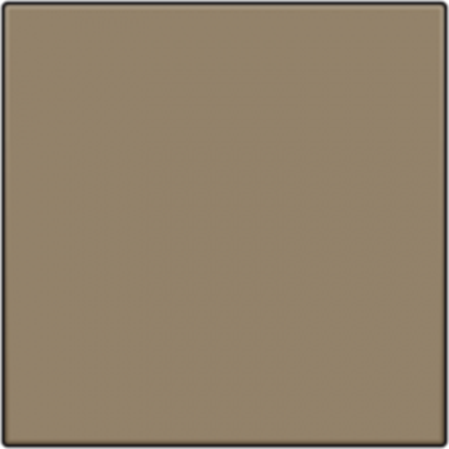 Leerfeldabdeckung - bronze