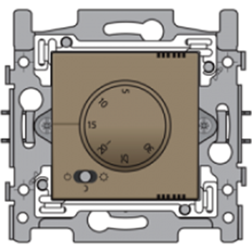 Thermostat éléctronique - bronze coated
